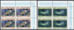 Mauritania 614-615 Blocks/4,MNH.Michel 899-900. Fish 1986. - Mauretanien (1960-...)