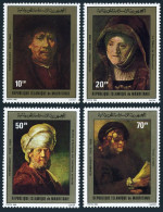 Mauritania 456-459,MNH.Michel 686-689. Paintings By Rembrandt, 1980. Portraits. - Mauretanien (1960-...)