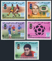 Mauritania 375-C183,MNH.Mi 590-593. World Soccer Cup Argentina-1978. - Mauritanië (1960-...)