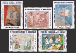 Mauritania C207-C211, MNH. Mi 721-725. Picasso Birth Centenary, 1981. Paintings. - Mauretanien (1960-...)