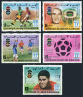 Mauritania 399-C189,C189,MNH.Mi 615-619,Bl.22. Soccer Cup Argentina-1978.Winners - Mauretanien (1960-...)