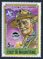 Mauritania 553,553 Deluxe,MNH.Michel 806,Bl.49. Scouting Year 1984.Baden-Powell. - Mauritania (1960-...)