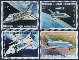 Mauritania C202-C205,C206,MNH.Michel 715-718,Bl.31. Columbia Space Shuttle,1981. - Mauretanien (1960-...)
