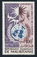 Mauritania C27,MNH.Michel 221. Declaration Of Human Rights, 15th Ann. 1963. - Mauretanien (1960-...)