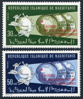 Mauritania 321-322,MNH.Michel 499-500. UPU-100,OCTOBRE 100 ANS D'UNION,1974. - Mauritania (1960-...)