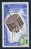 Mauritania C25,MNH.Michel 219. Space Research, 1963. WMO, Tiros Satellite. - Mauritanie (1960-...)