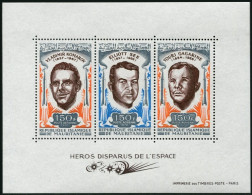 Mauritania C100a,C103a,MNH.Michel Bl.7-8. American,Russian Astronauts,1970. - Mauritania (1960-...)