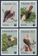 Mauritius 613-616, Hinged. Michel 609-612. WWF 1985. Birds: Pink Pigeon.  - Mauricio (1968-...)