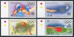 Mauritius 825-828,MNH.Michel 88-821. Modern Olympic Games Centenary,1996. - Mauritius (1968-...)