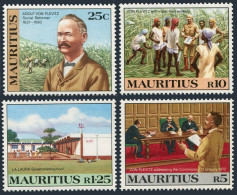 Mauritius 579-582, MNH. Mi 575-578. Adolf Von Plevitz, Social Reformer, 1983. - Maurice (1968-...)
