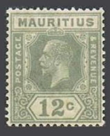 Mauritius 188,MNH.Michel 182. King George V,1922. - Mauricio (1968-...)