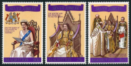 Mauritius 433-435, MNH. Michel 425-427. QE II Silver Jubilee Of Reign, 1977. - Mauricio (1968-...)