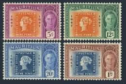 Mauritius 225-228,MNH.Michel 217-220. 1st Postage Stamps Of Mauritius 100.1948. - Mauricio (1968-...)