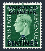 GB Offices In Morocco 440 French Currency, Hinged. Mi . King George VI, 1937. - Morocco (1956-...)