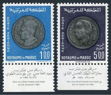 Morocco C16-C17, MNH. Michel 648-649. Coins 1968. - Marokko (1956-...)