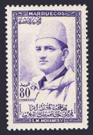 Morocco Northern Zone 14,MNH.Michel NZ 18. Sultan Mohammed,1957. - Morocco (1956-...)