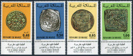 Morocco 357-360,MNH.Michel 824-827. Moroccan Coins,issued 01.20.1976. - Marokko (1956-...)