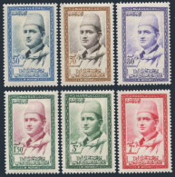 Morocco Northern Zone 12-17,lightly Hinged.Michel NZ 16-21. Sultan Mohammed,1957 - Morocco (1956-...)