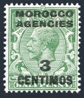 Great Britain Offices In Morocco 58, MNH Yellowish Gum. King George V, 1917. - Marruecos (1956-...)