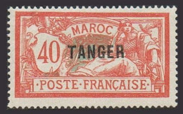 Fr Morocco 84,lightly Hinged.Michel 10. Tanger,1918.Liberty & Peace. - Marruecos (1956-...)