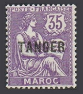 Fr Morocco 83,MNH.Michel 9. Tanger,1918.Rights Of Man. - Marruecos (1956-...)