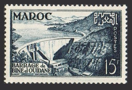 Fr Morocco 290,MNH.Michel 362. Bine El Ouidane Dam,1953. - Morocco (1956-...)