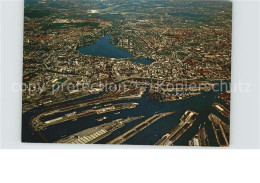 72533978 Hamburg Stadt Und Hafen Fliegeraufnahme Hamburg - Altri & Non Classificati