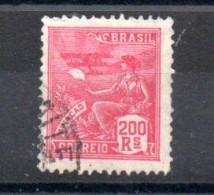 BRESIL - BRAZIL - 1920 - AVIATION - 200 Rs - Oblitéré - Used - - Usados
