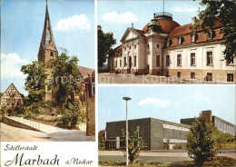 72533921 Marbach Neckar Kirche Schloss Halle Marbach - Other & Unclassified