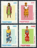 Mozambique 1240-1243,MNH. Women's Traditional Clothing,1995. - Mozambique