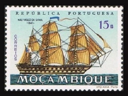 Mozambique 452, MNH. Michel 511. Sailing Ships, 1963. Vasco Da Gama, 1841. - Mosambik