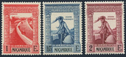 Mozambique 282-284, MNH. Michel 327-329. Dam, Prince Henry The Navigator, 1938. - Mosambik