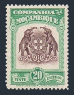 Mozambique Company 193, MNH. Michel 219. Company Arms, Elephants, 1937. - Mosambik