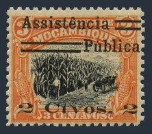 Mozambique Company RA1.Michel Zw 1. Postal Tax Stamps 1932.Corn,surcharged. - Mosambik