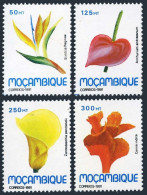 Mozambique 1141-1144,MNH.Michel 1227-1230. Flowers 1991. - Mozambique