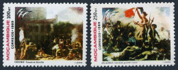 Mozambique 1070-1071,MNH.Michel 1153-1154. PHILEXFRANCE-1989.French Revolution. - Mozambique