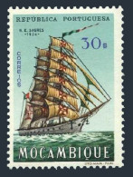 Mozambique 454,MNH.Michel 513. Sailing Ships,1963.Training Ship Sagres,1924. - Mozambique