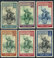 Mozambique Co 202-207, Hinged. Portuguese Monarchy. King John IV, Horseman. - Mosambik