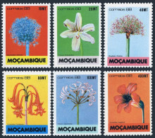 Mozambique 1041-1046,MNH.Michel 1119-1124. Flowering Plants,1988. - Mosambik