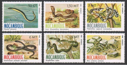 Mozambique 805-810,MNH.Michel 876-881. Snakes 1982.Sea,Cobra,Savana Vine, - Mozambico