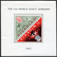 Nigeria 146a Sheet,MNH.Michel Bl.1. 11th Boy Scout Jamboree,1963. - Niger (1960-...)