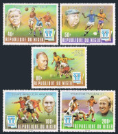 Niger 453-457,458,MNH.Michel 639-643,Bl.21.World Soccer Cup Argentina-78.Winners - Niger (1960-...)