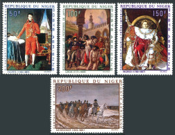 Niger C100-C103, MNH. Michel 206-209. Napoleon Bonaparte, 1969. Paintings. - Niger (1960-...)