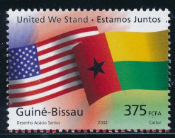 Guiné-Bissau - 2002 - Commemorating The Victims Of Terrorist Attacks, 11th, September- MNH - Guinée-Bissau
