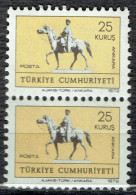 Statue équestre D'Atatürk (paire Verticale) - Neufs
