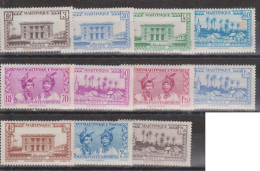 Martinique N° 175 à 185 Avec Charnières - Unused Stamps