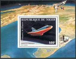 Niger C309, MNH. Michel 746 Bl.32. Space Conquest, 1981. Columbia Space Shuttle. - Niger (1960-...)