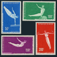 Niger C137-C140,MNH.Michel 263-266. World Gymnastic Championships,1970. - Níger (1960-...)