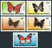 Niger 643-647, MNH. Michel 867-871. Local Butterflies, 1983. - Níger (1960-...)