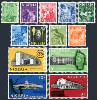 Nigeria 101-13,MNH. Design 1961.Peanut,Miner,Weaver,Hornbill,Camel,Kano Airport. - Níger (1960-...)